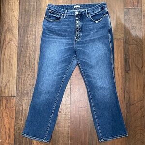 Good American Dark Blue Ankle Jeans - High Rise Size 16